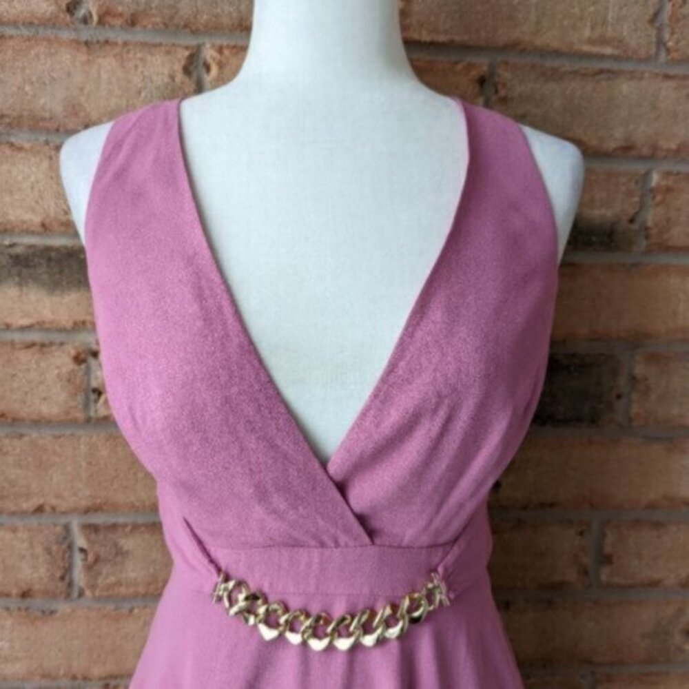 Marciano criss cross back pink mini dress - Picture 4 of 7